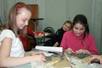 Детская художественная школа города Реутов «На занятиях по скульптуре» 